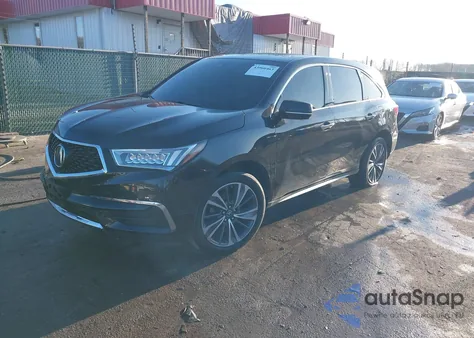 2019 Acura Mdx Tech Pkg z USA, uszkodzony, nr VIN 5J8YD4H53KL025217